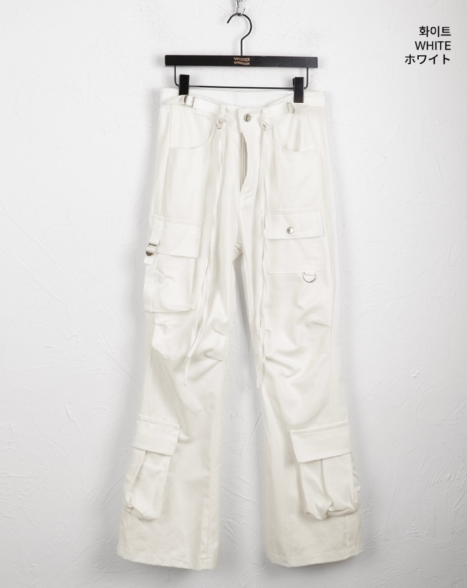 【WONDER WONDER】Preen Bijo Pocket Cargo L Semi Bootcut PT