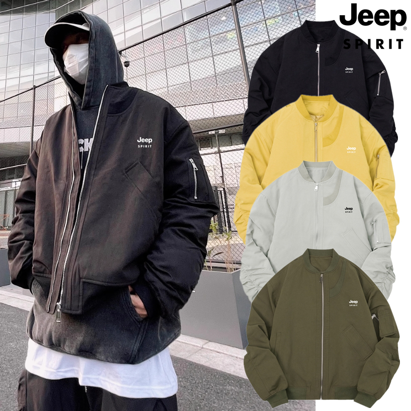 Jeep Ma-1 メンズjumperMA-1ジャケットパーカーストリート