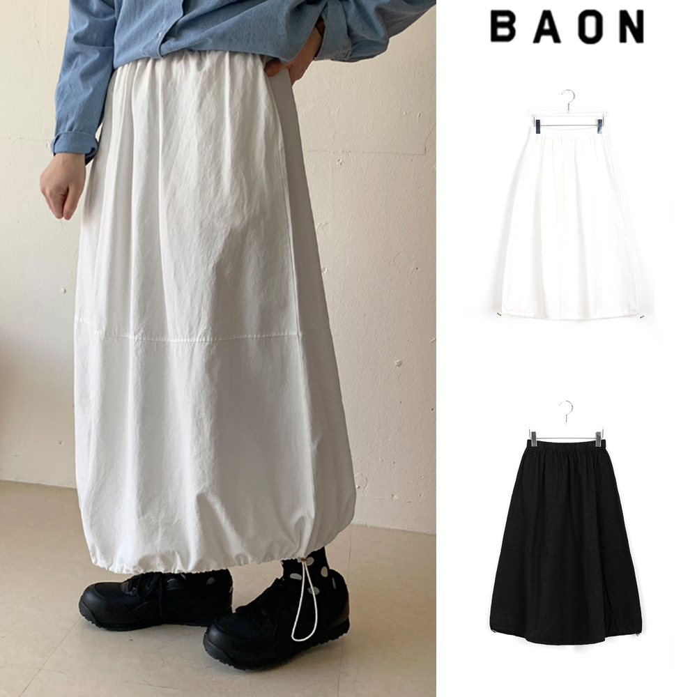 【BAON】Minata String Balloon Banding Skirt