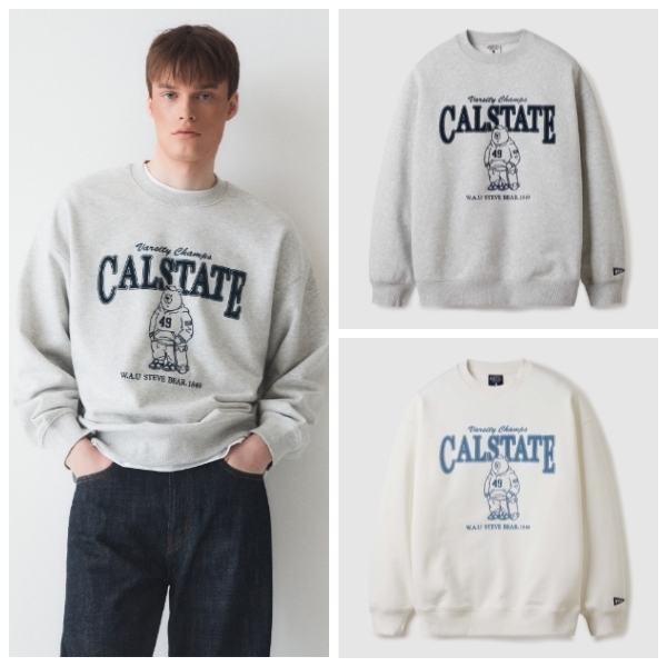 【WHO.A.U】Steve line Sweatshirt