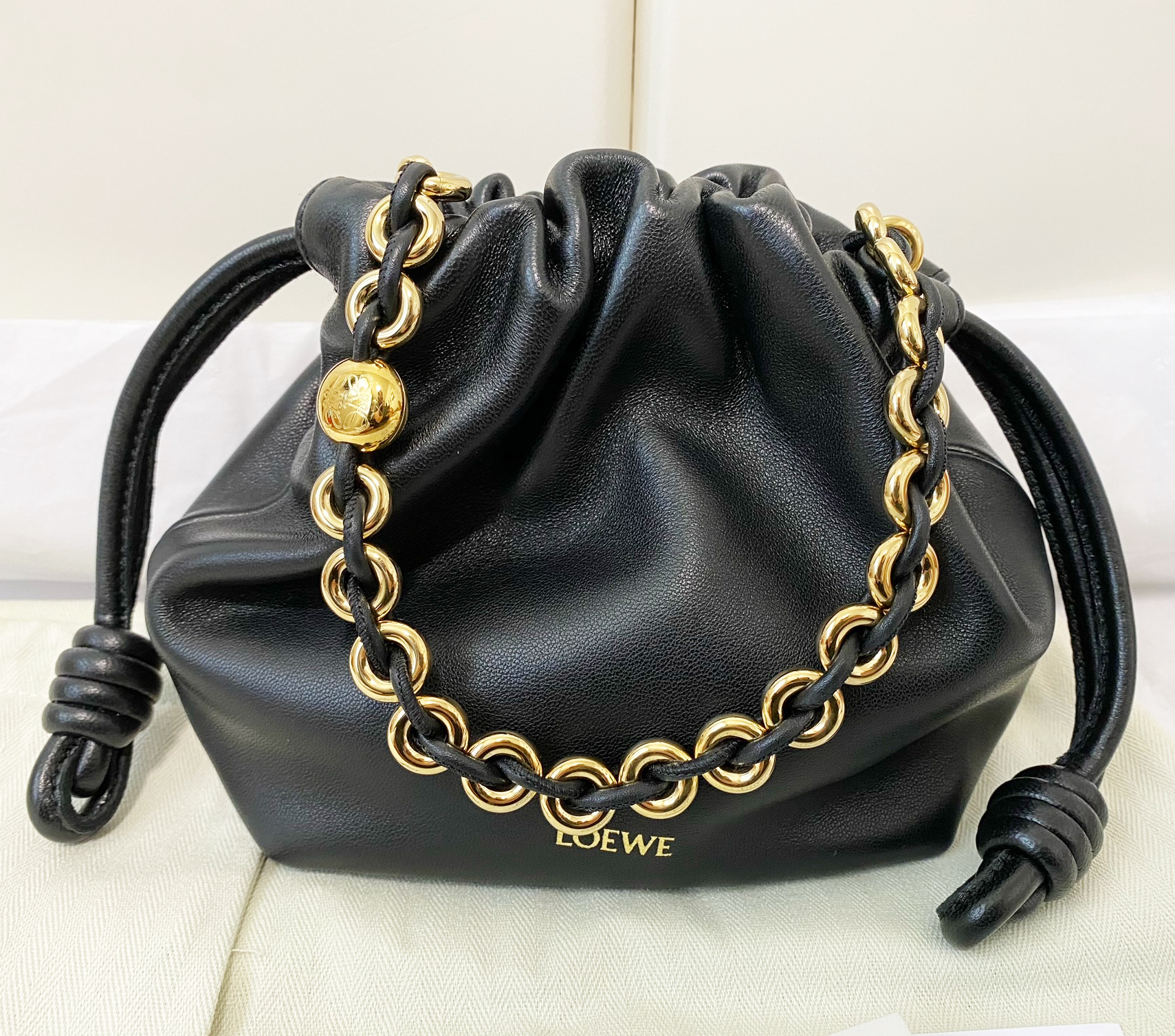 LOEWE フラメンコパース バッグ ミニ BLACK A914CBPX03