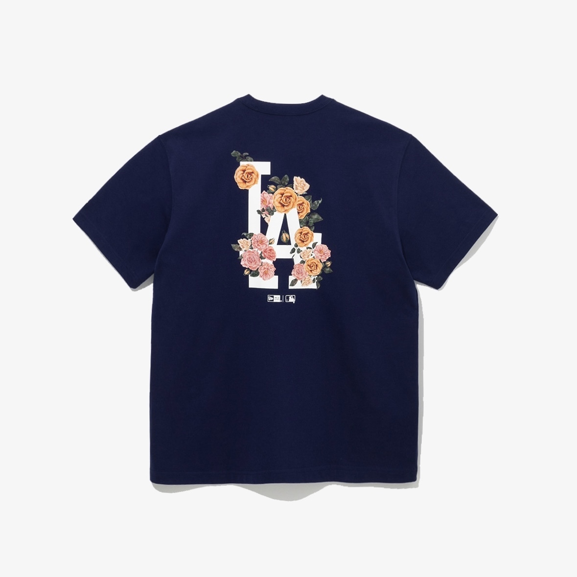 Newera■MLB フラワー T-shirt■送料込 ☆Newera (ニューエラ)☆ MLB フラワー 半袖 Tシャツ 全5種 (New