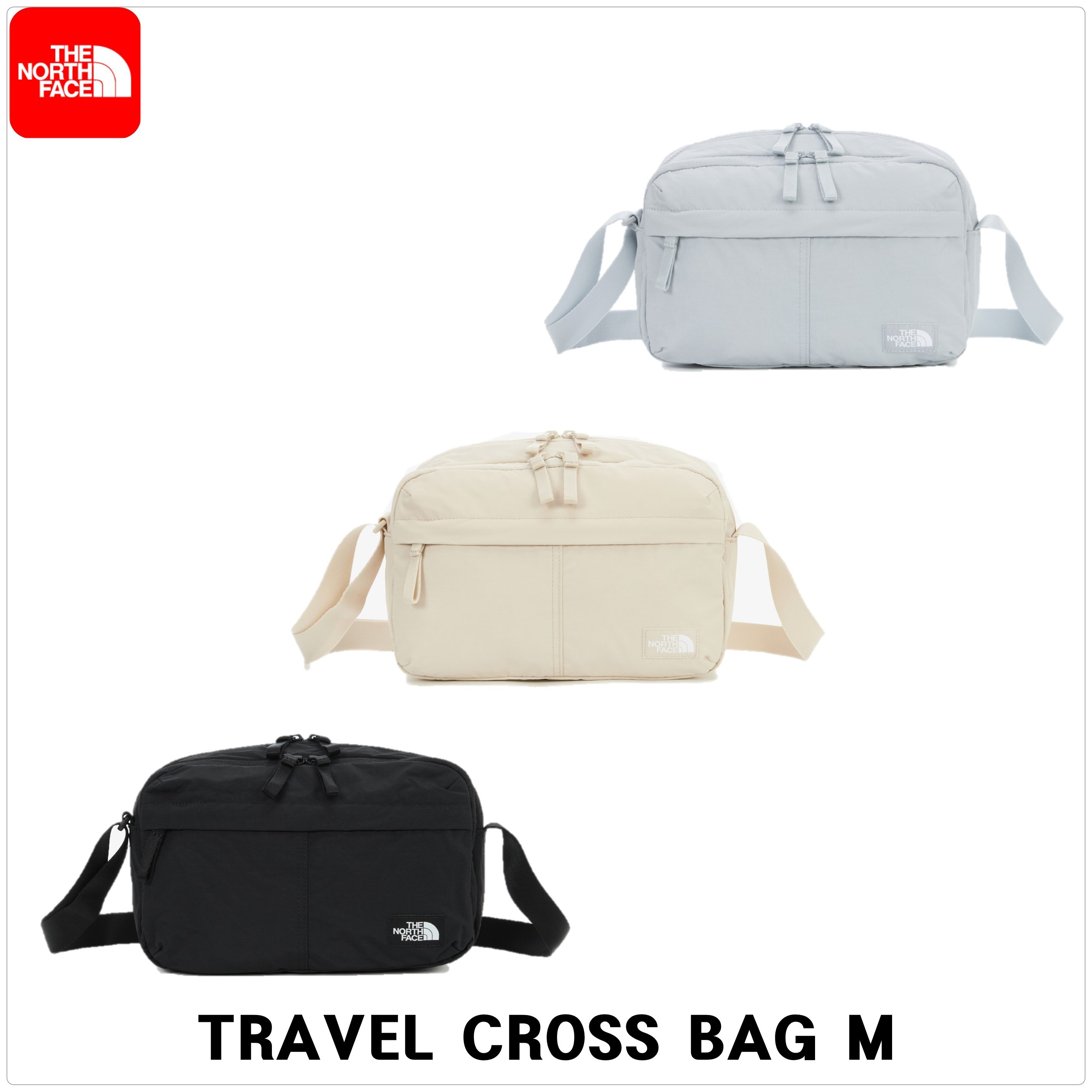 [ノースフェイス] TRAVEL CROSS バッグ M★新作・24SS★人氣
