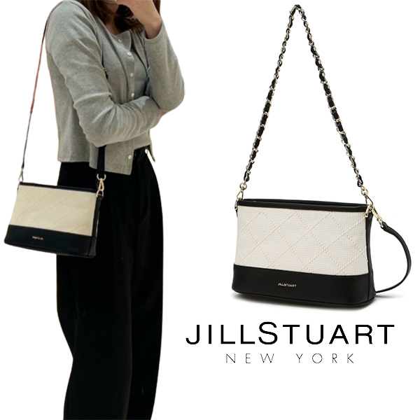 【JILLSTUART】ジャカードショルダーバッグ★送料・関税込