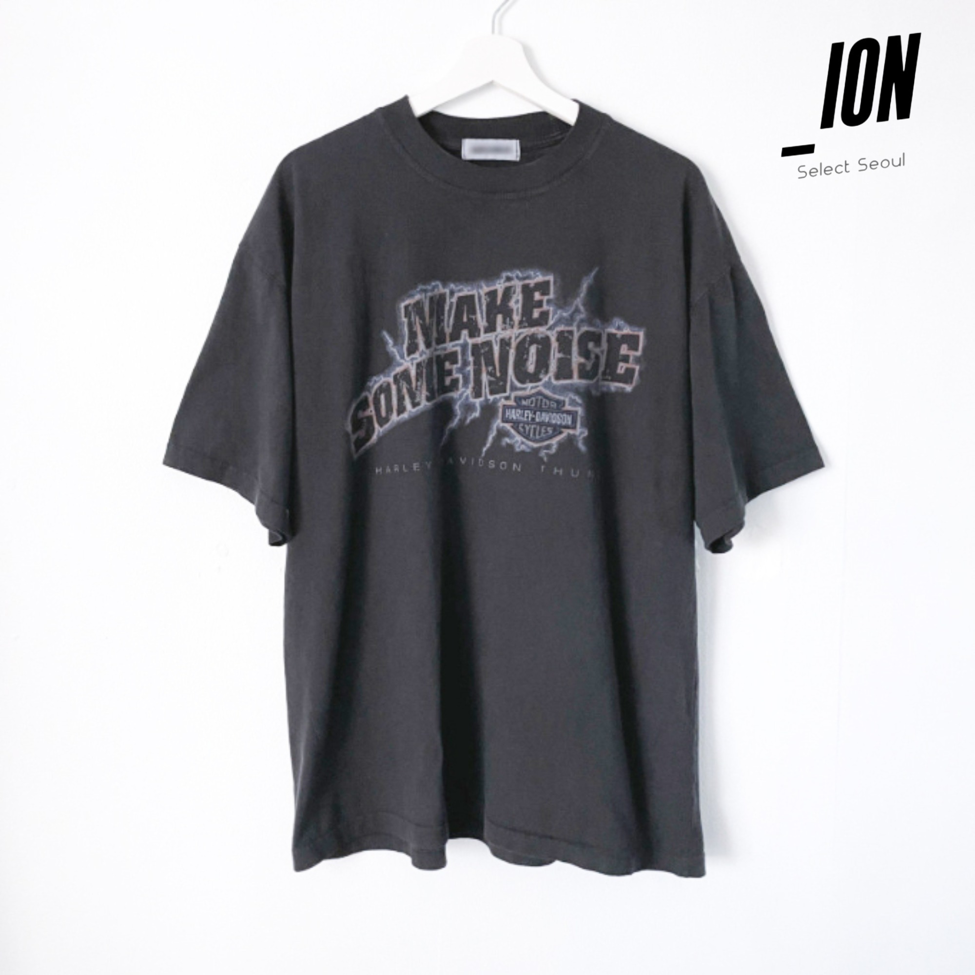 Tシャツ・カットソー IONSEOUL Noise Wash Short Sleeve Tshirt