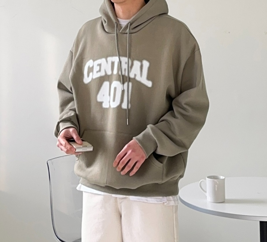 SEAN TOWN★大人気♪CENTRAL ZURRY HOODIE_3色