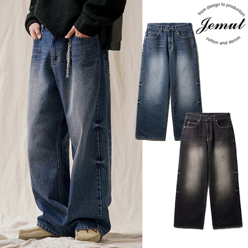 JEMUT正規品★24SS★Sahara Smog Domingo Wide Denim Pants