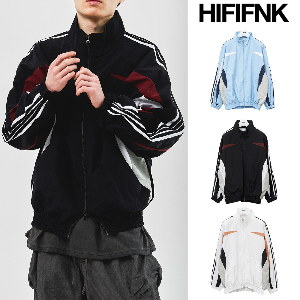 【HI FI FNK】Layer Nylon Track Jacket