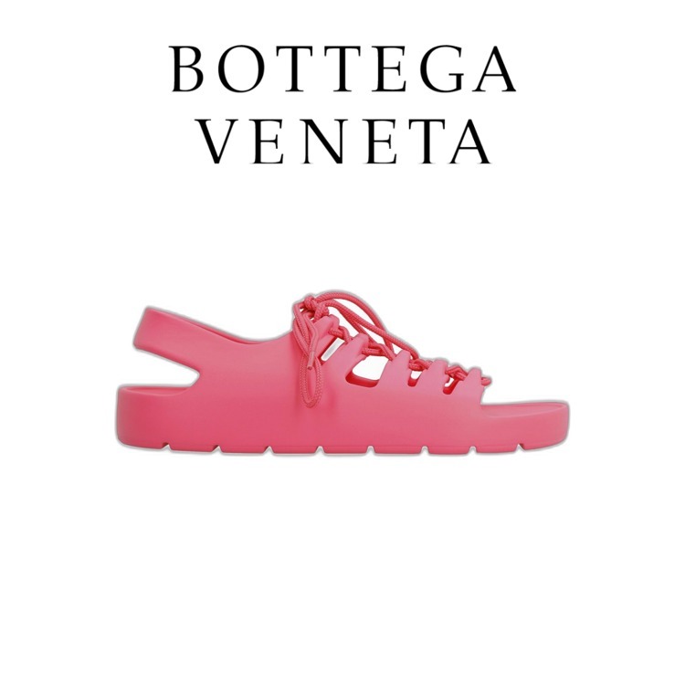 Bottega Veneta Jelly レースアップ スリングバック サンダル