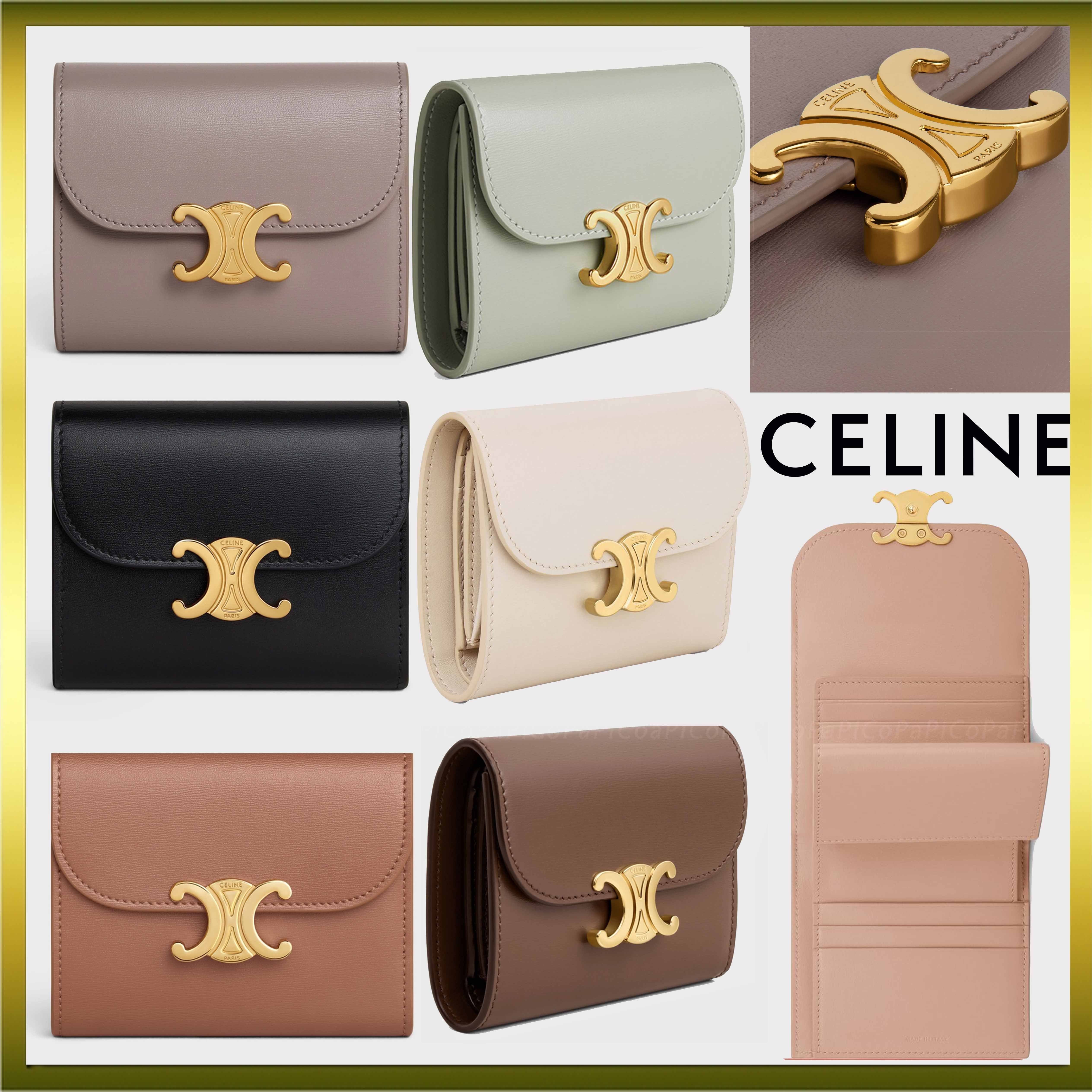 【関税送料込】CELINE スモールウォレット トリオンフ toriomphe