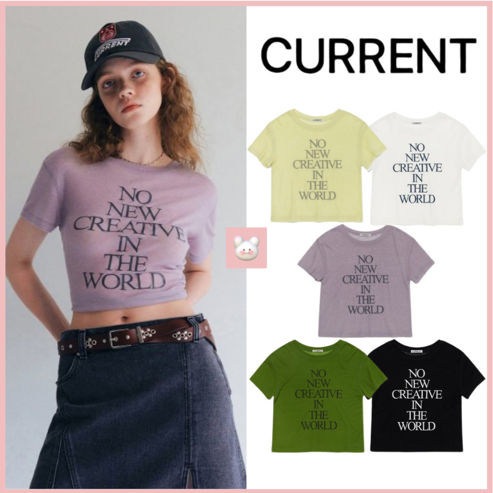 韓国アイドル愛用★[CURRENT] NEW CREATIVE SHORT SLEEVE TEE