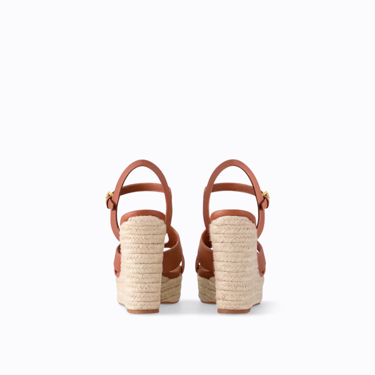 Louis Vuitton 【海外限定】 LV Isola ウェッジサンダル ロープ Louis Vuitton 【海外限定】 LV Isola ウェッジサンダル ロープ
