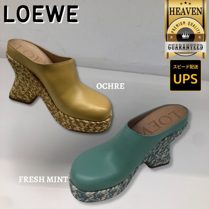 6万取引突破★UPS速達便！【LOEWE】L616V29X03_クロッグサンダル