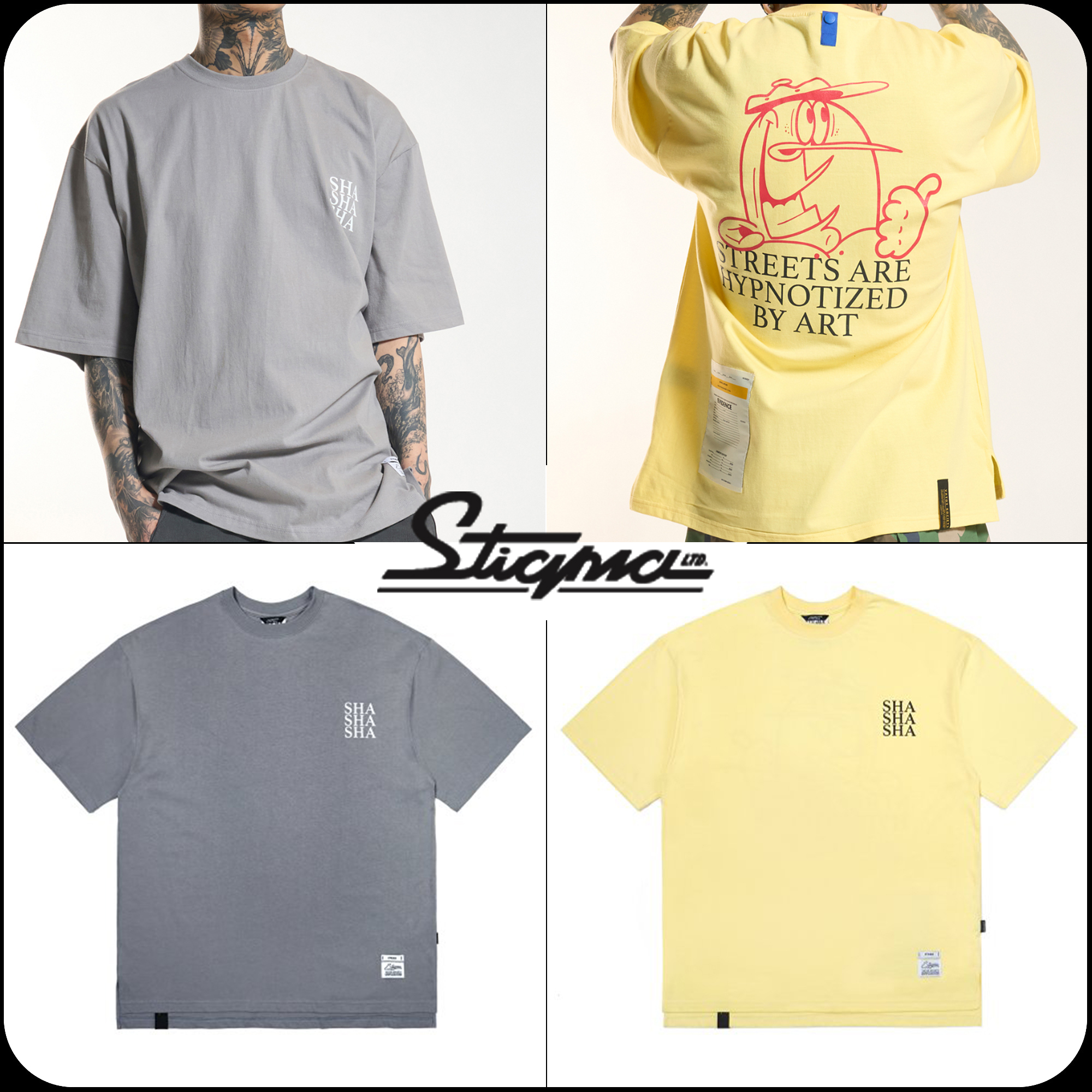 [ STIGMA ]★23 SHA OVERSIZED T-SHIRTS