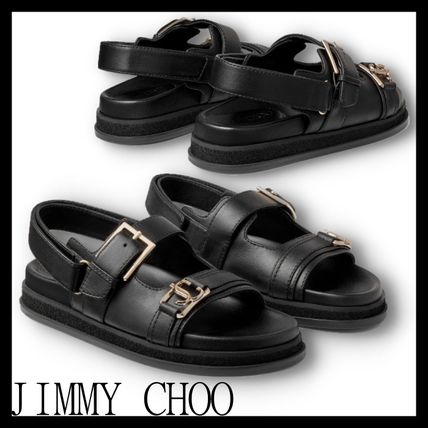 フラット Jimmy Choo(ジミーチュウ) サンダル・ミュール
