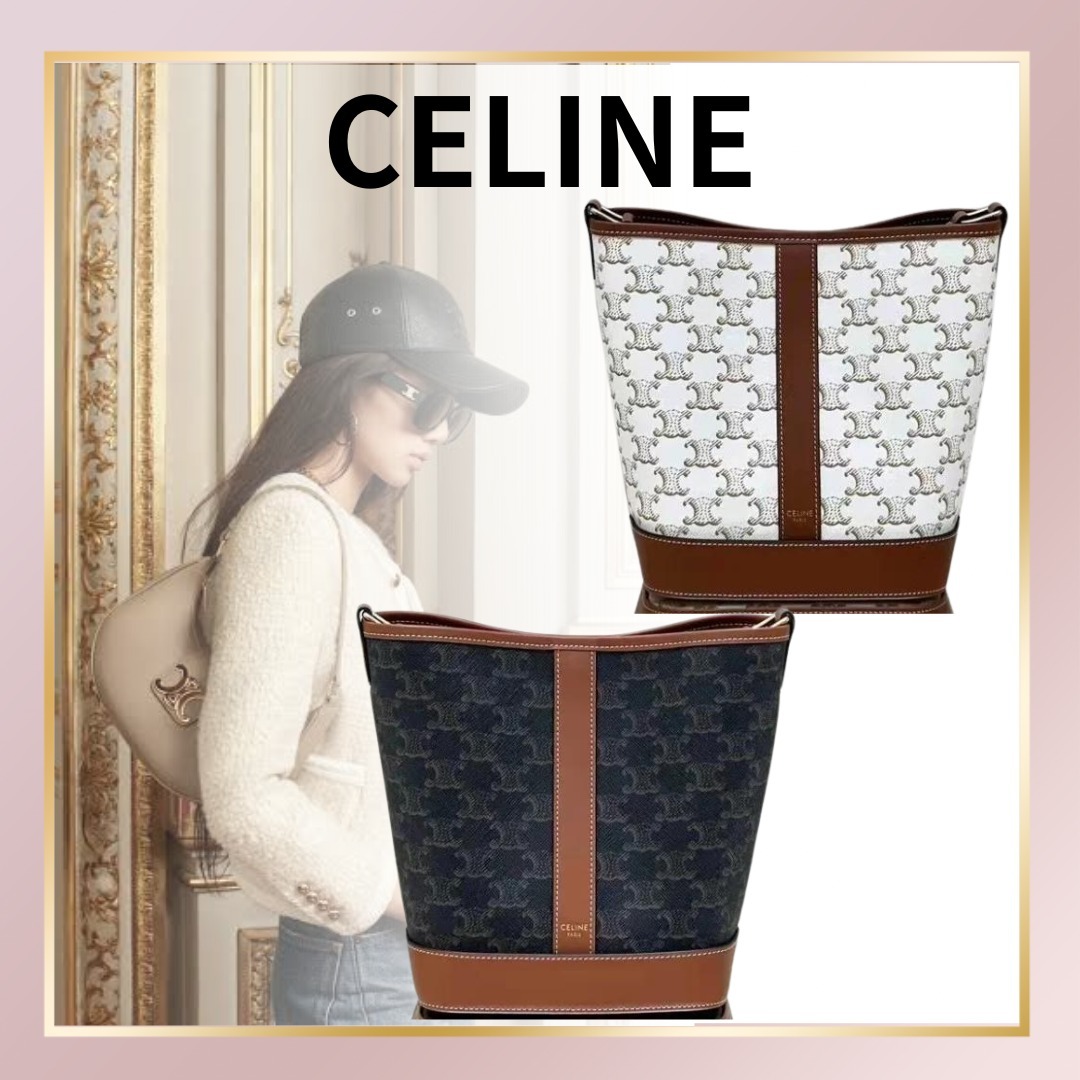 【CELINE】スモール バケット トリオンフ ショルダーバッグ