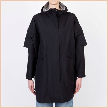 Herno フーデットケープコート ケープ コート HERNO(ヘルノ) - 海外通販のBUYMA