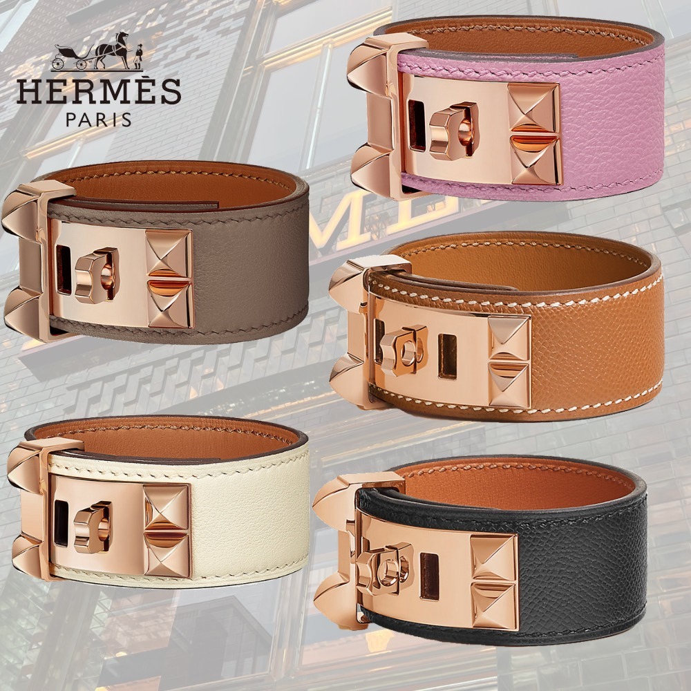 【シンプルが◎】HERMES コリエ・ドゥ・シアン24ブレスレット