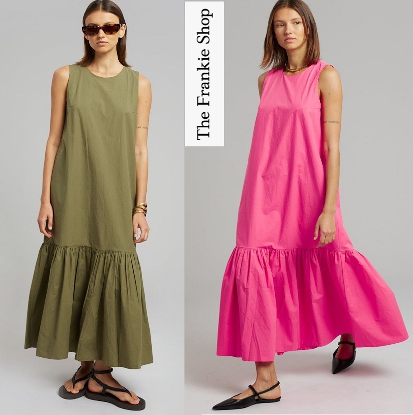 ２色●The Frankie Shop●LOULOU FLOUNCY HEM ワンピース