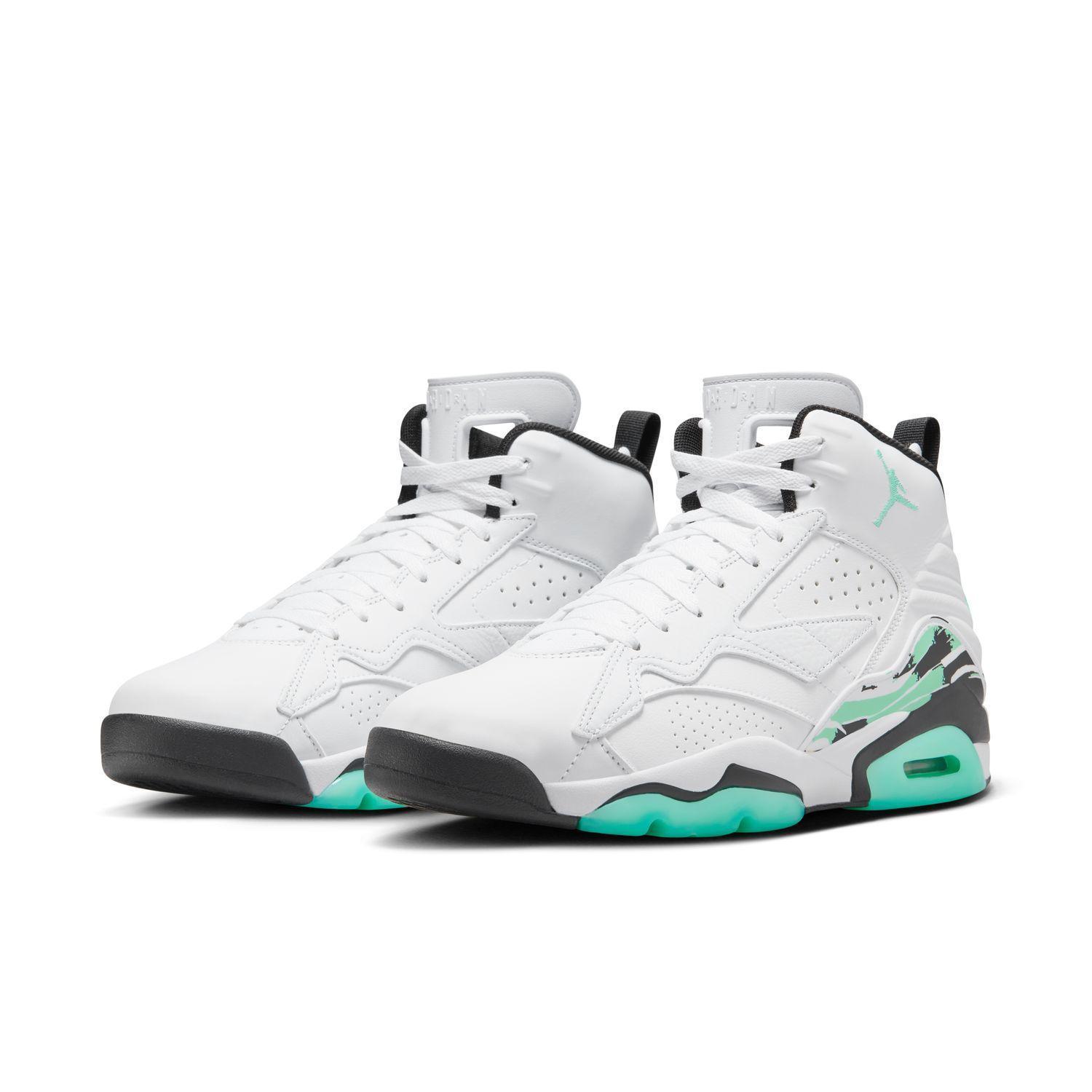 国内配送 NIKE JORDAN MVP WHITE/BLACK-GREEN GLOW