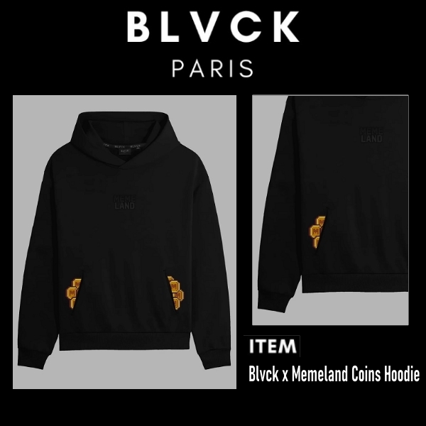【BLVCK PARIS】フリース パーカー [オーバーサイズ★オシャレ]