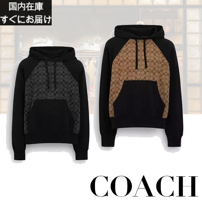 すぐ届く●COACH●シグネチャー フーディー