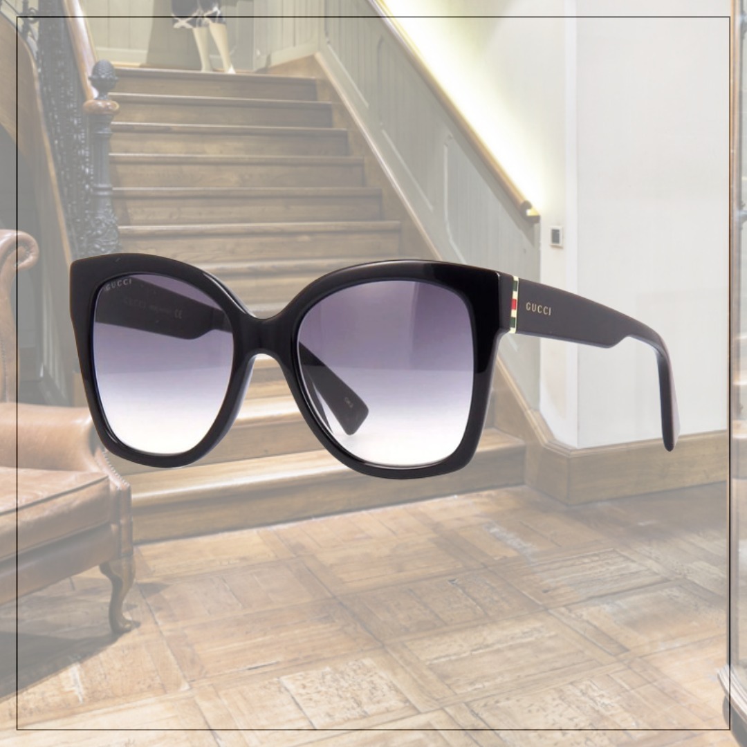 GUCCI(グッチ) GG0459S 001 ロゴ サングラス
