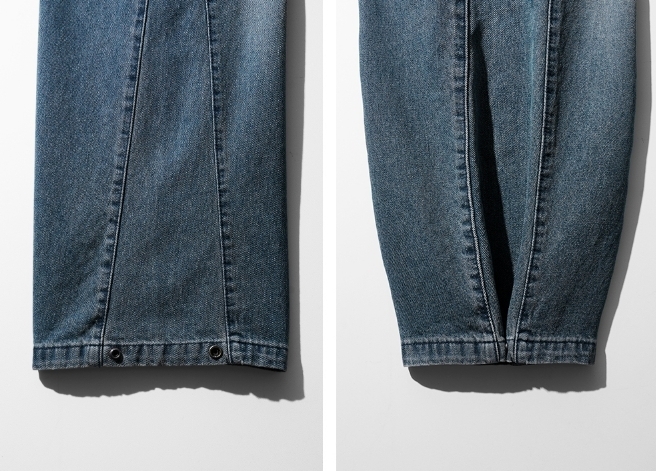 【WV PROJECT】24SS★ Traction Snap Denim Pants WV PROJECT】24SS☆ Traction Snap Denim Pants (WV PROJECT