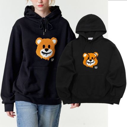 MISTER CHILD Hoodies & Sweatshirts Unisex Blended Fabrics Street Style Long Sleeves Oversized