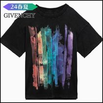 （sale)ジバンシィ　ブラック コットン クルーネック T シャツ