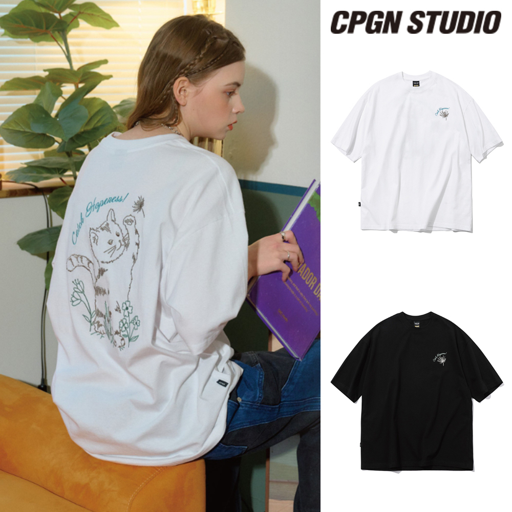 【CPGN STUDIO】24SS★ CATCH HOPE Embroidery Short Sleeve Tee
