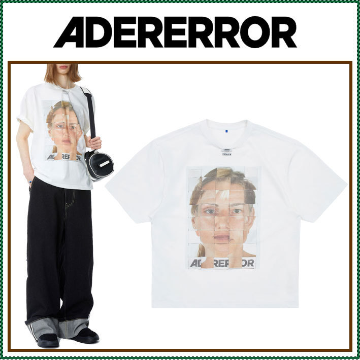 【ADERERROR】 Montage t-shirt 02 /追跡付