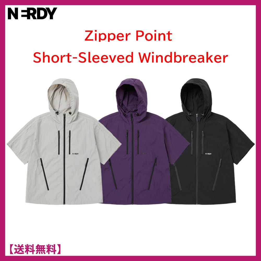 ★ノルディ★ZIPPER POINT WINDBREAKER★ウインドブレーカー★