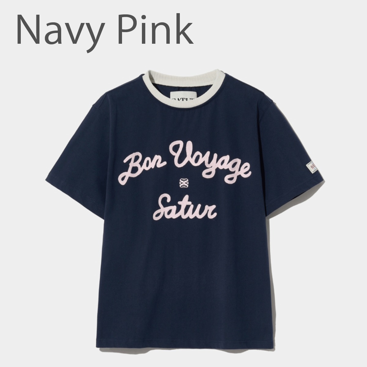 Tシャツ・カットソー SATUR Satur Logo Voyage T-Shirts 4KH008 SATUR Satur Logo Voyage T-Shirts 4KH008 (SATUR/Tシャツ