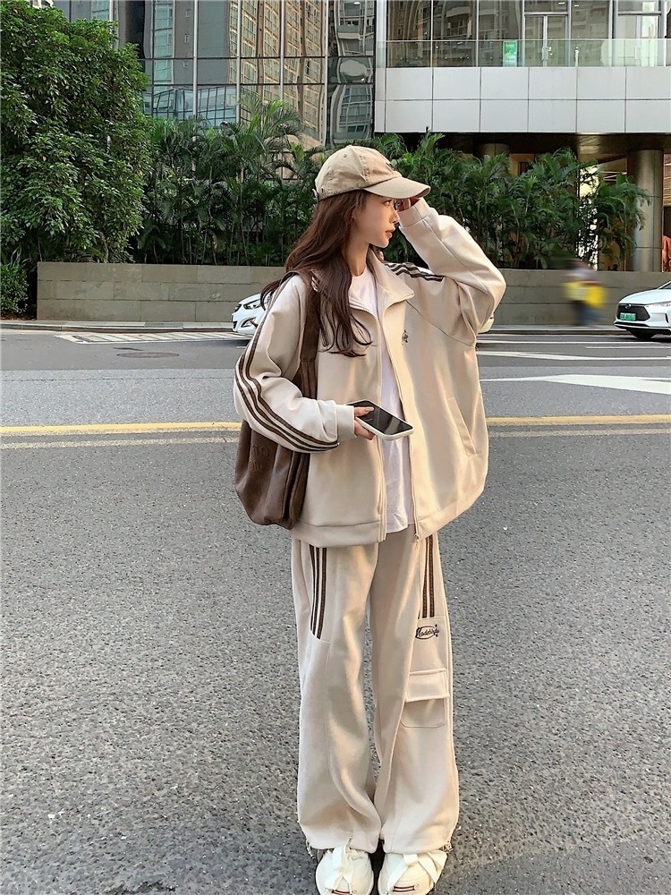 スウェット上下セットジャケットパンツ着回しおしゃれ Amazon | [BLZXIAN] 子供服 パンツセット 女の子 ジャージ 上下
