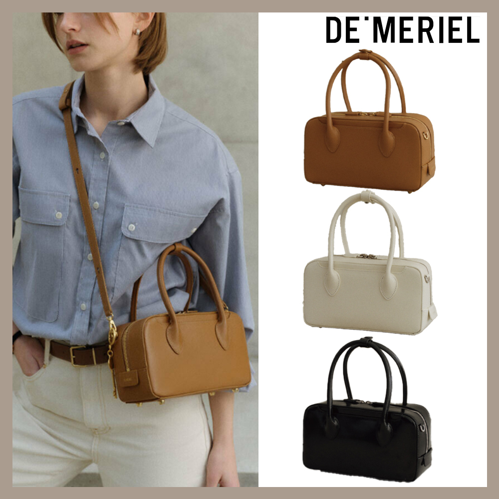 【DE MERIEL】Bowling Bag Medium☆24SS☆韓国 人気☆バッグ