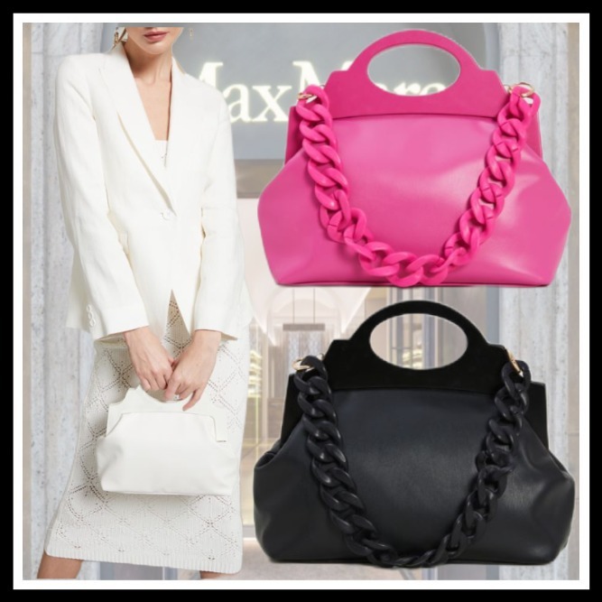 DT★ Max Mara★BREDA エコレザークラッチ
