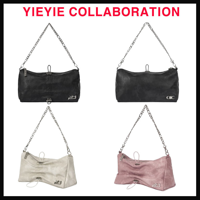 人気商品 ☆YIEYIE X COLLABORATION☆ SIERRA LEATHER CHAIN BAG