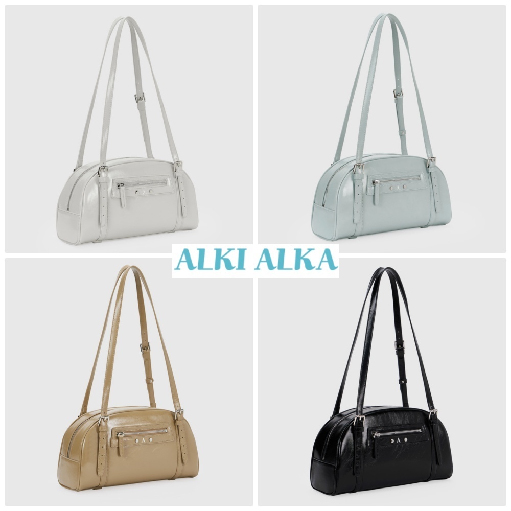 【ALKI ALKA】韓国発 ★Bowly Bag☆人気★追跡可☆