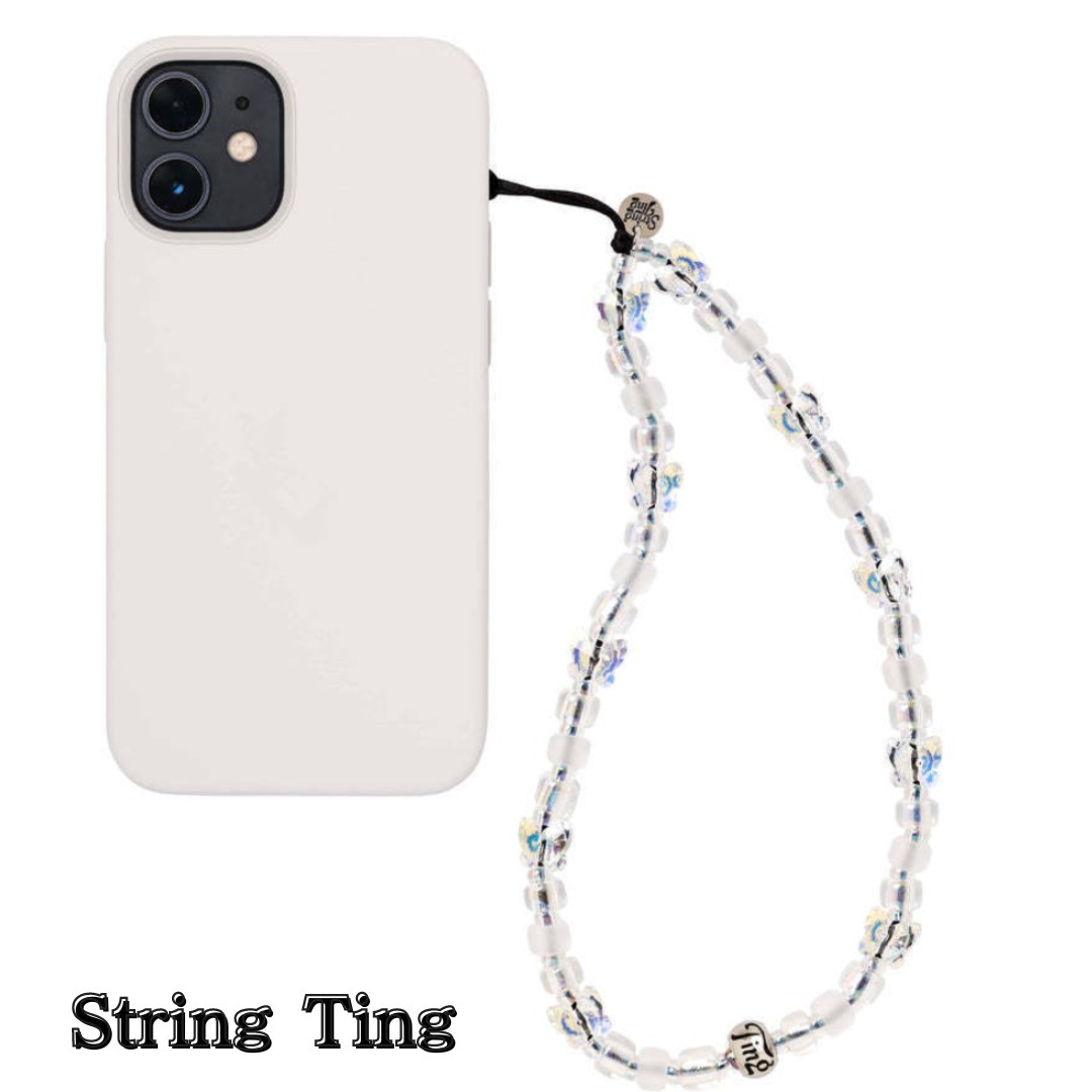 PRADA◆iPhone 14 Pro Max スマホケース クリスタル ストラップ 希少 PRADA◇クリスタル iPhone 14 Pro用ケース ストラップ付き