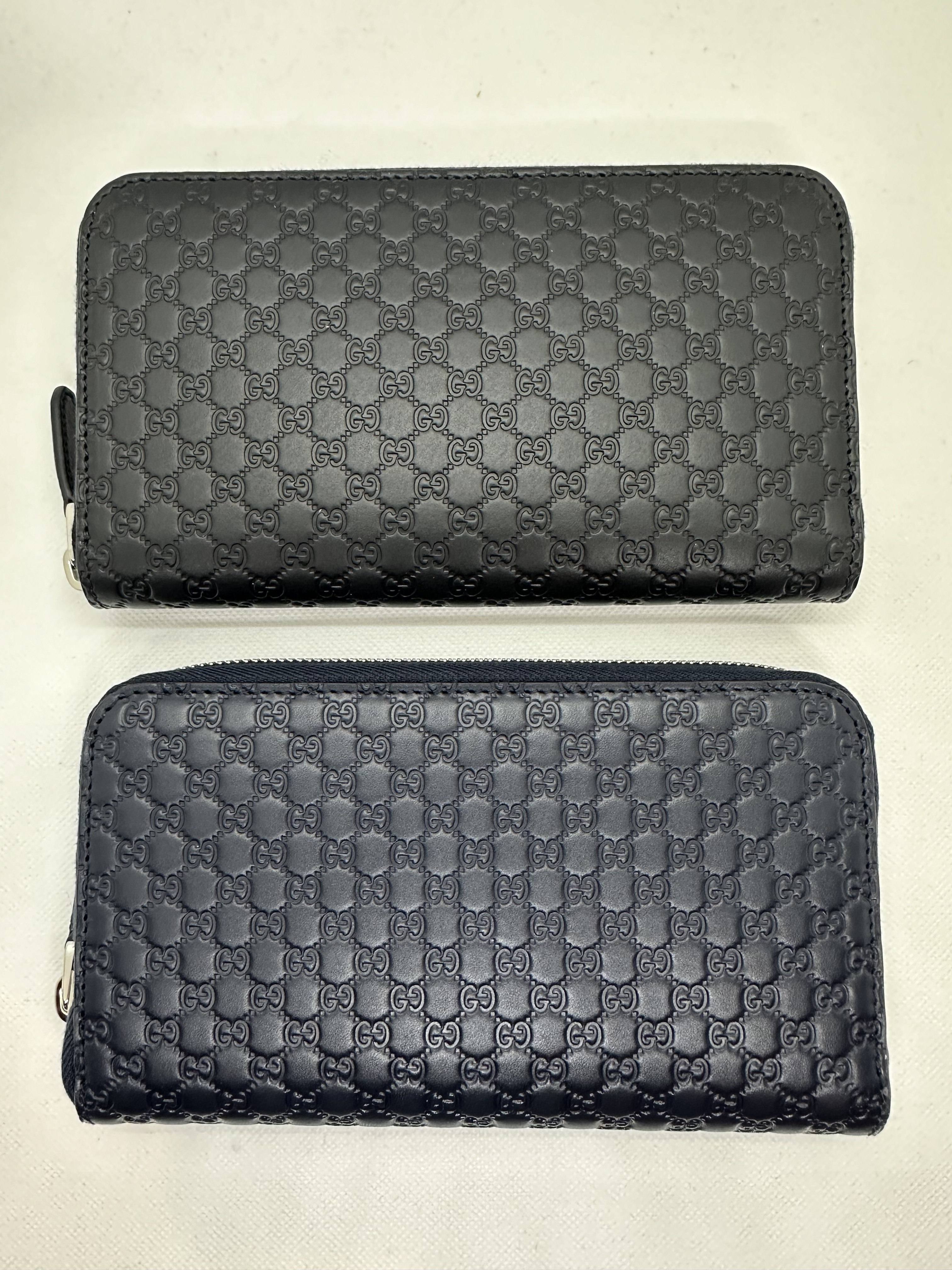 GUCCI【安心の国内発送】マイクロGG ラウンド長財布