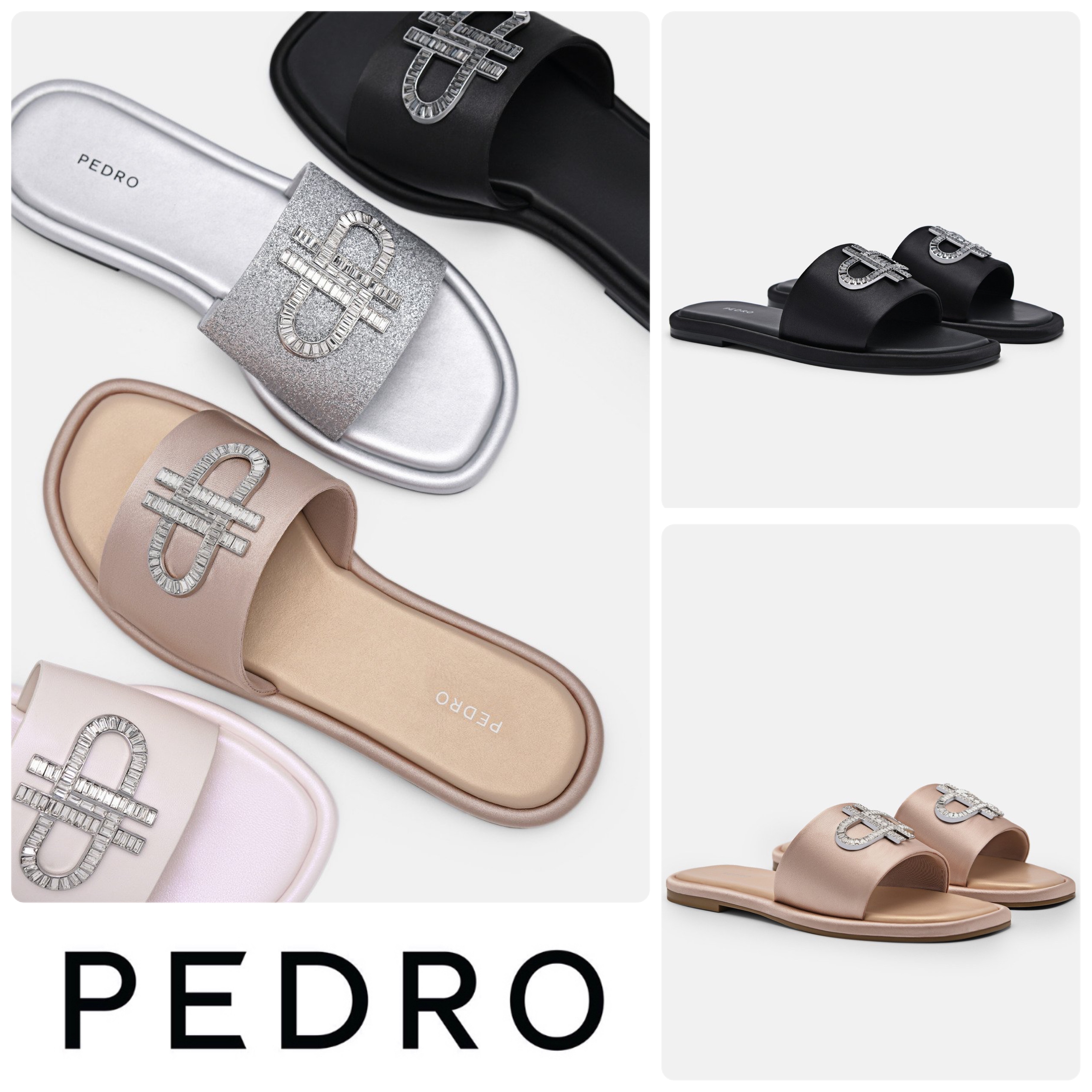 ★PEDRO★PEDRO Icon Satin Sandals サテンサンダル/送料込
