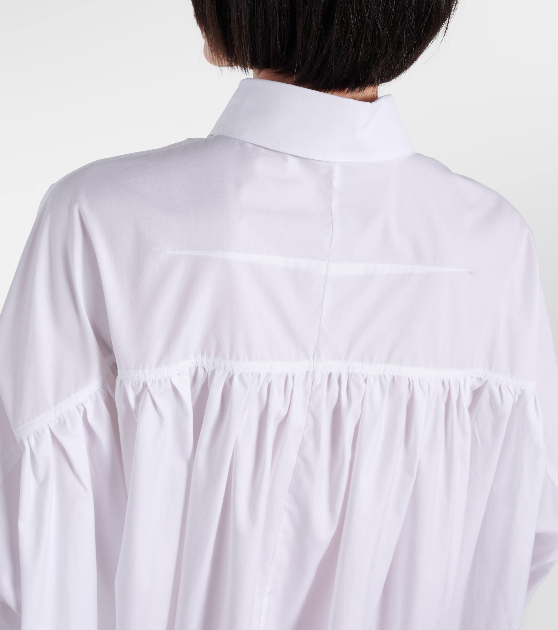 春夏活躍*Marni*コットンポプリン シャツワンピース 無地 春夏活躍*Marni*コットンポプリン シャツワンピース 無地 (MARNI