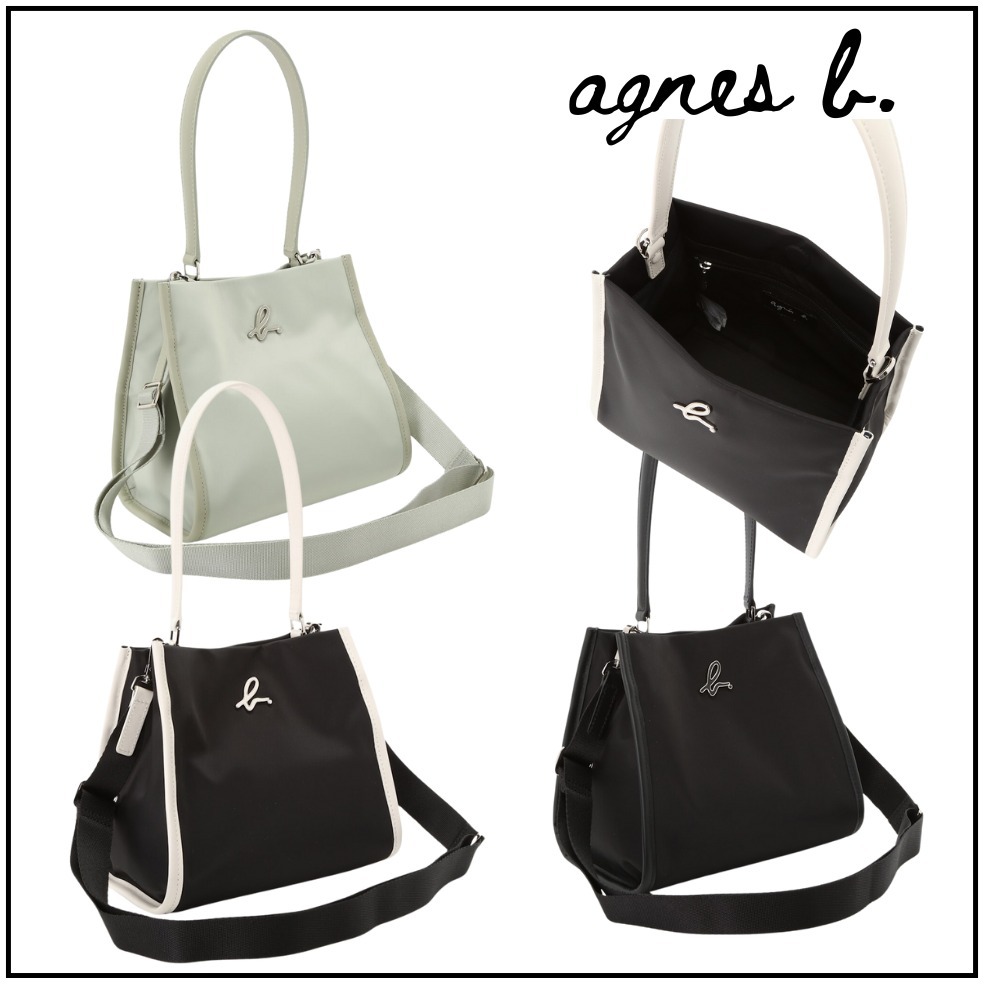 すぐ届く【agnes b. 】WAS37−02 2wayトートバッグ
