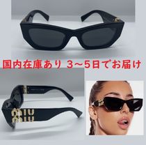 【MIU MIU】ロゴ スクエア サングラス 関税送料込み