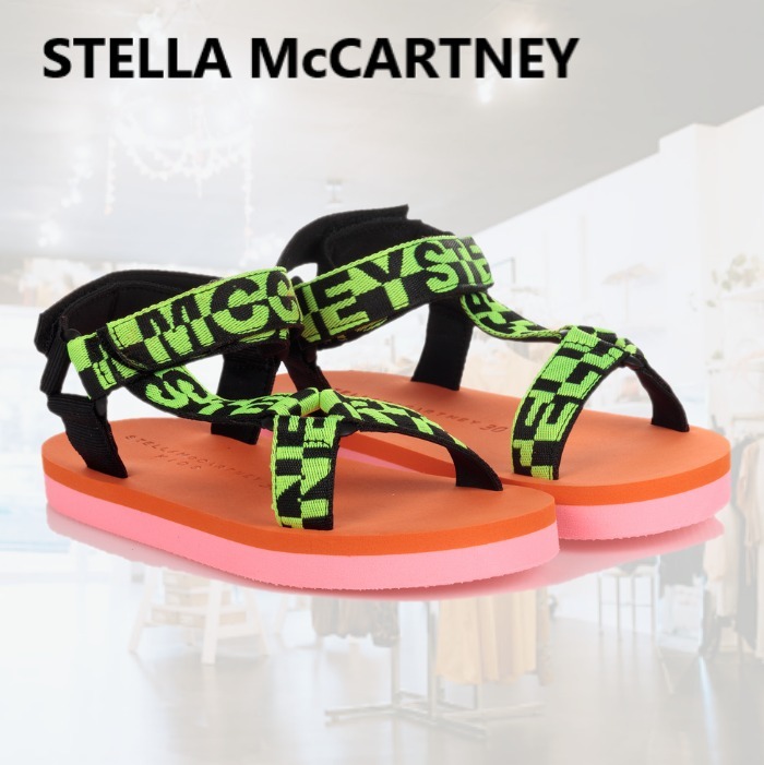 STELLA MCCARTNEY★オレンジ & ピンク サンダル★送料関税込