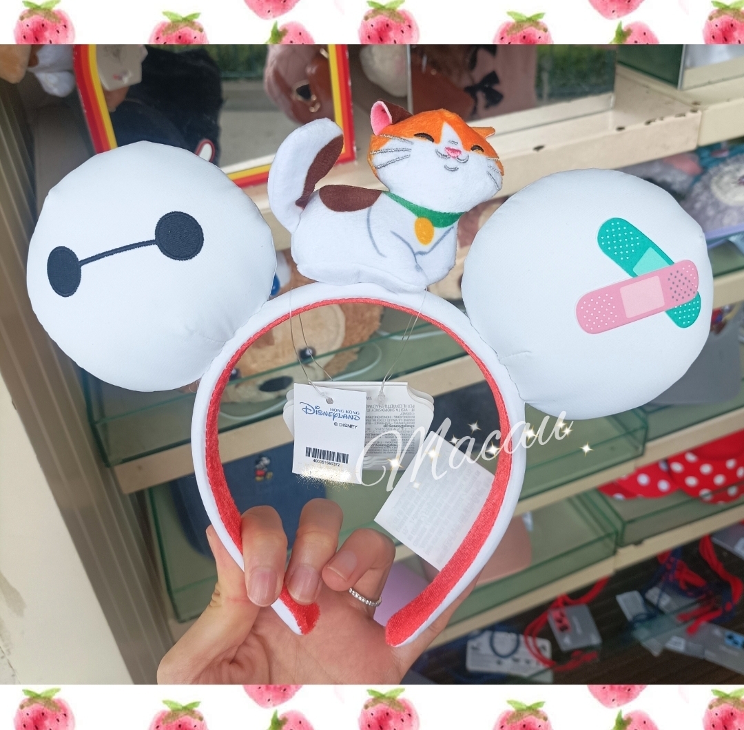 香港ディズニー★ベイマックス&モチカチューシャ