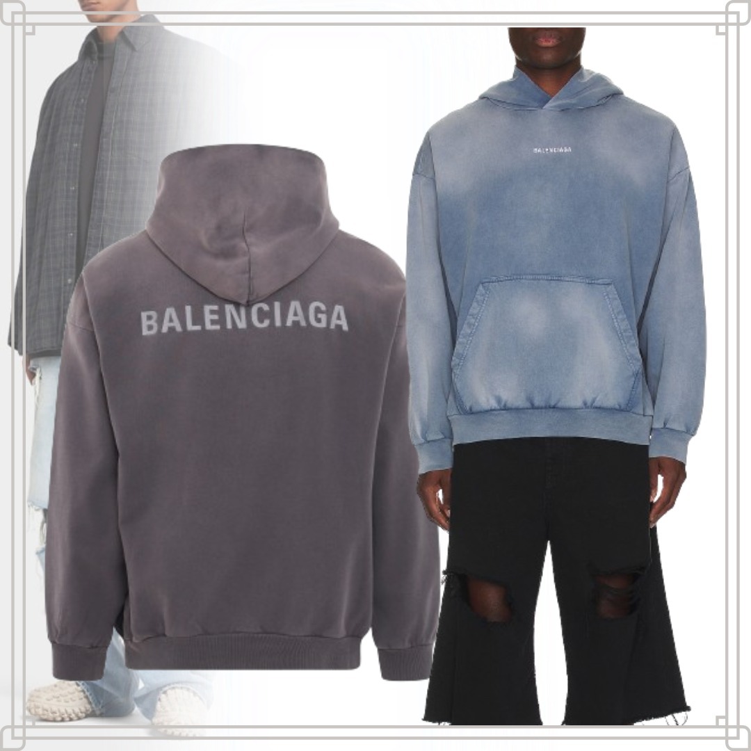 ◆直営店◆【BALENCIAGA】ミディアムフィット BACK フーディ