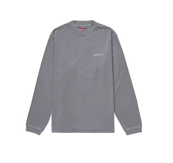 ★Supreme★洗練された芸術★おしゃれなモックネックロンT ☆Supreme☆洗練された芸術☆おしゃれなモックネックロンT