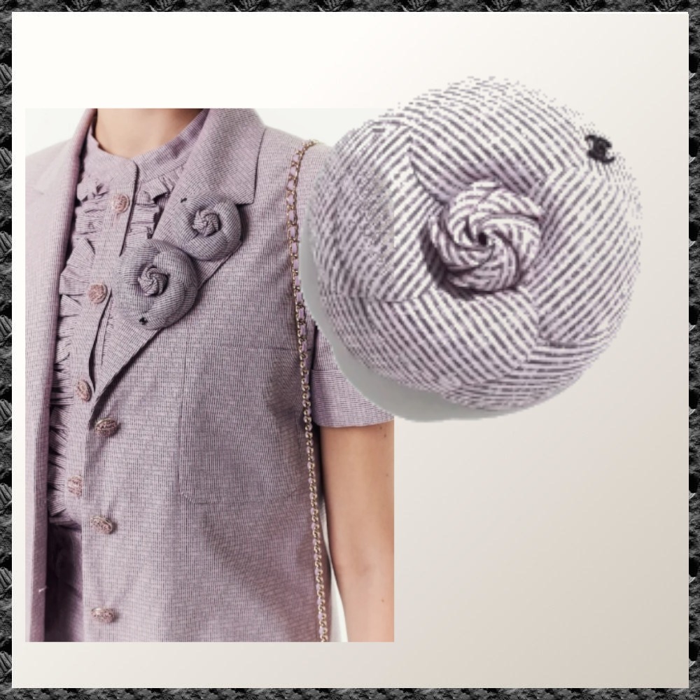 ワンポイントで華やか◆送料込【CHANEL】24SS カメリア ブローチ